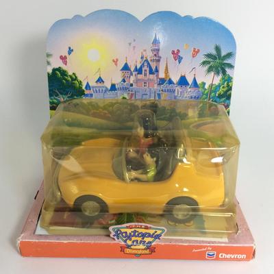 Disney Toys | Disneyland Autopia Car Set New In Box | Color: Yellow | Size: Disney Size