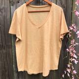 American Eagle Outfitters Tops | American Eagle Mustard Yellow V Neck Size Xl Woman | Color: Yellow | Size: Xl