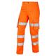LEO Pennymoor Class 2 Women's Hi Vis Cargo Trousers (ISO 20471) (Size 24 Short, Orange)