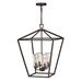 Hinkley Lighting Alford Place 24 Inch Tall 4 Light LED Outdoor Hanging Lantern - 2567OZ-LV