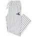 Men's Concepts Sport White/Black Chicago White Sox Big & Tall Pinstripe Sleep Pants