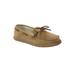 Wide Width Men's Suede Tracker Slippers by KingSize in Tan (Size 9 W)