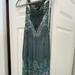 Free People Dresses | Free People Lace Detail Dress | Color: Blue/Green | Size: Xs