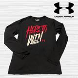 Under Armour Shirts & Tops | Here To Win Tee | Color: Black/Red | Size: Youth Medium