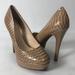 Jessica Simpson Shoes | Jessica Simpson Bette Platform Heel Nude Pump 6.5 | Color: Cream/Tan | Size: 6.5