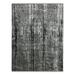 White 24 x 0.44 in Area Rug - 17 Stories Copas Hand-Knotted Wool Gray Area Rug Silk/Wool | 24 W x 0.44 D in | Wayfair