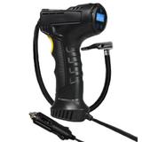 Handheld 12V Tire Inflator with Auto-Shutoff and LED Light