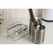 Prep & Savour Premiumracks Utensil Holder - - Customizable - Removable - Modern Design in Gray/White | 9 H x 7 W x 5 D in | Wayfair