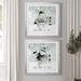 The Holiday Aisle® Christmas Is Joy - 2 Piece Picture Frame Textual Art Print Set Paper, in Black/White | 30.5 H x 61 W x 1.5 D in | Wayfair