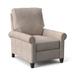 Birch Lane™ Wade 33.5" Wide Genuine Leather Standard Recliner in Gray/Brown | 41 H x 33.5 W x 39 D in | Wayfair 193ED88BFBCE4AAD86BEF8DF13F7106A