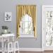 Eider & Ivory™ Celina Solid Color Swag 62" Window Valance Polyester in Yellow | 24 H x 62 W in | Wayfair 31368077A03748D4BACA1B1052428D69