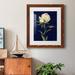 House of Hampton® Pretty as a Peony - Picture Frame Print on Paper in Black/Indigo/Pink | 24 H x 18 W x 1.5 D in | Wayfair