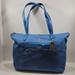 Coach Bags | Like New!Coach Nylon Teal/Peacock Bluetote Bag | Color: Blue | Size: Os