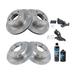 1995-1998 Jeep Grand Cherokee Front and Rear Brake Pad and Rotor Kit - TRQ BKA18100