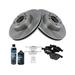 2009-2010 BMW 528i xDrive Front Brake Pad and Rotor Kit - TRQ