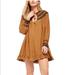 Free People Dresses | Free People New With Tags Erin Boho Dress Size M | Color: Black/Tan | Size: M