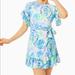 Lilly Pulitzer Dresses | Lilly Pulitzer Darlah Stretch Dress | Color: Blue/Green | Size: 10