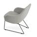 sohoConcept Gazel 26" W Fabric Seat Reception Chair w/ Metal Frame Metal | 33 H x 26 W x 28.5 D in | Wayfair GAZ-WIL-CHR-006