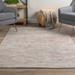 Gray 108 W in Indoor Area Rug - Gracie Oaks Mary-Alice Handmade Tufted Silver Area Rug Viscose/Wool | Wayfair C78A35D353164353A197014E3B7C1F74