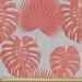 East Urban Home Ambesonne Tropical Fabric By The Yard, Print Of Big Monstera Leaves Hawaiian Summer Plantation Exotic Feels | 36 W in | Wayfair