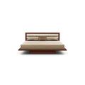 Copeland Furniture Moduluxe Platform Bed Wood and /Upholstered/Genuine Leather in Brown | 29 H x 82 W x 86 D in | Wayfair 1-MPD-21-33-Hemp