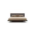 Copeland Furniture Moduluxe Platform Bed Wood and /Upholstered/Genuine Leather in Black/Brown | 29 H x 66 W x 86 D in | Wayfair