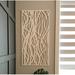 VIMA 4 ft. H x 2 ft. W Tangles Engraved PVC Fence Panel in White | 48 H x 24 W x 0.375 D in | Wayfair C2X409WH0010