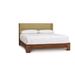 Copeland Furniture Sloane Platform Bed Wood and /Upholstered/Polyester in Brown | Wayfair 1-SLO-25-04-Sisal