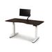 Copeland Furniture Invigo Height Adjustable Desk w/ Built in Outlets Wood/Metal in White | 72 W in | Wayfair 3072-RRC-EE-53-W-G-M-P-N-N-N