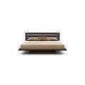Copeland Furniture Moduluxe Platform Bed Wood and /Upholstered/Genuine Leather in Black/Brown | 29 H x 66 W x 86 D in | Wayfair 1-MPD-22-33-Seal