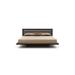 Copeland Furniture Moduluxe Platform Bed Wood and /Upholstered/Genuine Leather in Black/Brown | 29 H x 66 W x 86 D in | Wayfair 1-MPD-22-33-Seal