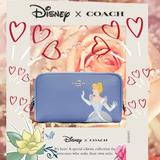 Coach Bags | Disney X Coach Boxy Cosmetic Case With Cinderella | Color: Blue | Size: Os