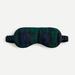 J. Crew Accessories | Flannel Eye Mask | Color: Blue/Green | Size: Os