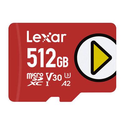 Lexar 512GB PLAY UHS-I microSDXC Memory Card LMSPL...