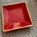 J. Crew Storage & Organization | J. Crew Ring Dish | Color: Gold/Red | Size: Os