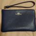 Coach Bags | Authentic Coach Small Wristlet | Color: Blue | Size: Os