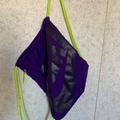 Nike Bags | Draw String Bag / Nike | Color: Purple/Yellow | Size: Os