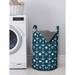 East Urban Home Ambesonne Nautical Blue Laundry Bag, Repetitive Anchor Starfish Coral & Shells Symmetric Pattern | 19 H x 13 W in | Wayfair