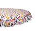 Winston Porter Ozan BBQ Fun Printed Umbrella Outdoor Tablecloth Polyester in Gray/Red/White | 60 D in | Wayfair CAMZ11190