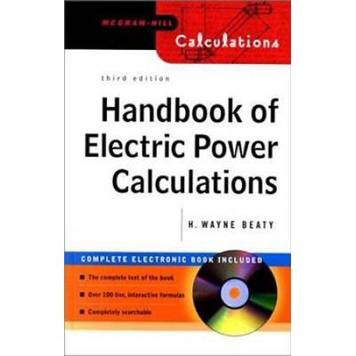 Handbook Of Electric Power Calculations [With Cdrom]