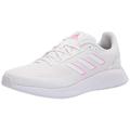 adidas Women's Runfalcon 2.0 Running Shoes, White/White/Screaming Pink, 7