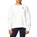 Champion Women's Reverse Weave Sweatshirt, Gfs Silver Grey-Y06145, Medium