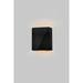 Cerno Nick Sheridan Calx 9 Inch Tall LED Outdoor Wall Light - 03-244-K-30D1