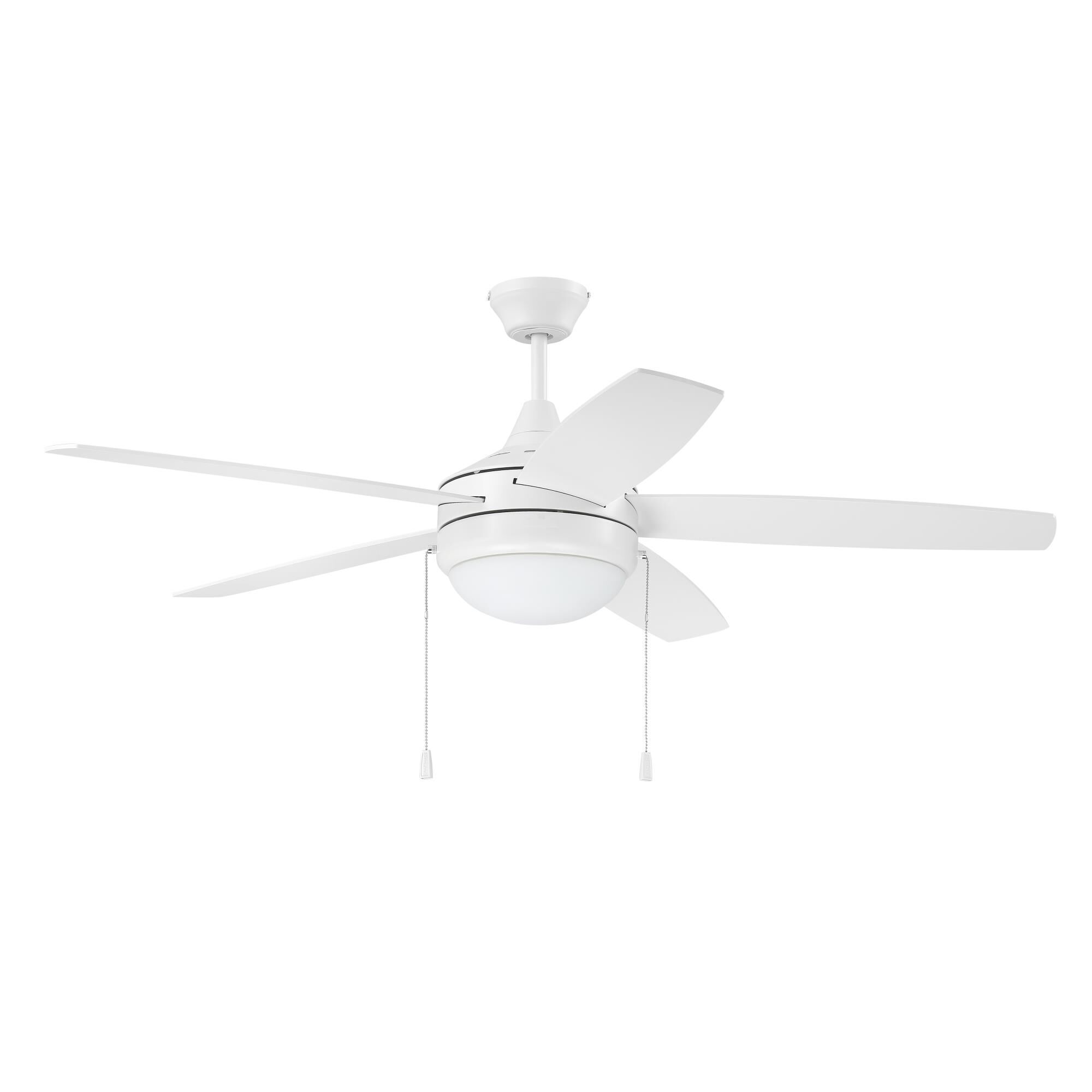 Craftmade Phaze Energy Star 52 Inch 5 Blade Ceiling Fan with Light Kit - EPHA52W5