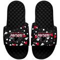 Men's ISlide Black Clark Atlanta Panthers Retro Logo Slide Sandals