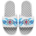 Men's ISlide White LA Clippers 90s Paper Cup Slide Sandals