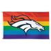 WinCraft Denver Broncos 3' x 5' Pride 1-Sided Deluxe Flag