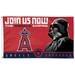 WinCraft Los Angeles Angels 3' x 5' Star Wars One-Sided Flag