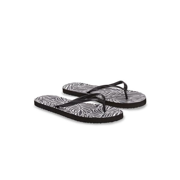 plus-size-womens-flip-flops-by-swimsuits-for-all-in-black-white-jungle--size-12-m-/
