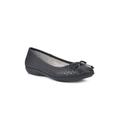 Wide Width Women's Cheryl Ballet Flat by Cliffs in Black (Size 11 W)